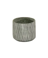 Dot Cement Round Planter – Modern Pot for Indoor & Outdoor Spaces