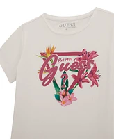 Guess Big Girls Short Sleeve Logo T-Shirt