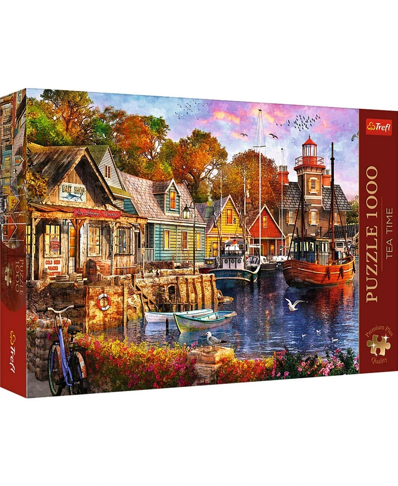 Trefl Premium Plus 1000 Piece Puzzle - Seaside Harbour