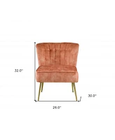 Modern Solid Color Slipper Chair – Stylish Accent Seating