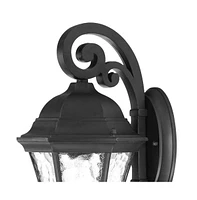 Classic Tapered Lantern Wall Sconce for Outdoor Patio Lighting