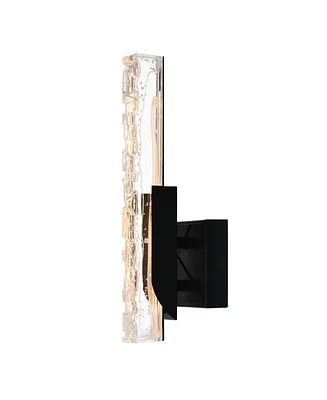 Cwi Lighting 16" Metal Valira Integrated Led Wall Light