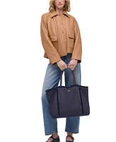 Sam Edelman Irina Denim Reversible Tote Bag