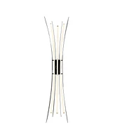 Cwi Lighting 27" Metal Solara Integrated Led Chandelier