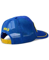 Polo Ralph Lauren Men's Racing-Patch Twill Trucker Cap