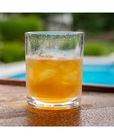 Rocks Glasses 12oz: 2 pk - Crystal Clear