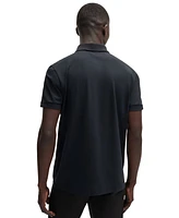 Boss by Hugo Men's Striped Tape Insert Polo Shirt