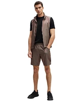 Boss by Hugo Men's Contrast Logo Regular-Fit T-Shirt