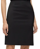 Boss by Hugo Women's Wool Slim-Fit Pencil Skirt