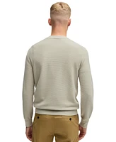 Boss by Hugo Men's Logo Patch Regular-Fit Sweater