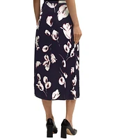 Boss by Hugo Women's Tulip Print Satin Maxi Skirt