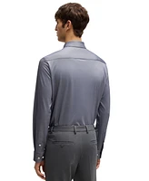 Boss by Hugo Men's Slim-Fit Performance-Stretch Shirt