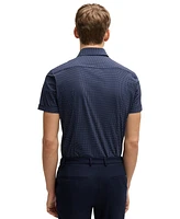 Boss by Hugo Men's Performance-Stretch Slim-Fit Dress Shirt