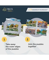 Trefl Prime 1000 Piece Puzzle - Romantic Sunset: Colloseum, Rome, Italy