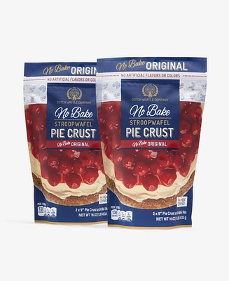 Dutch Waffle Company No-Bake Stroopwafel Pie Crust, Classic