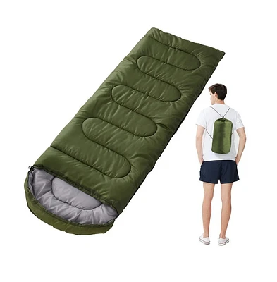 Sleeping Bags Adults Backpacking Lightweight Waterproof Cold Weather Bag Blue
