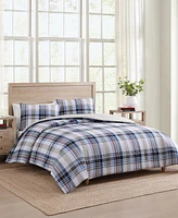 Tommy Hilfiger Waterbury Plaid Cotton 2-Pc. Comforter Set, Twin/Twin Xl