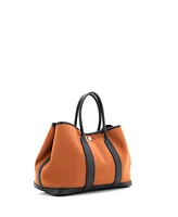 Pre-Owned Hermes 30 Garden Party Tote Toile and Leather