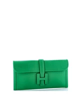 Pre-Owned HERMES 29 Jige Elan Clutch Epsom