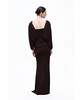 Nocturne Women's Draped Maxi Dress