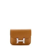 Pre-Owned HERMES Constance Slim Wallet Epsom