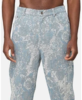 Xxiii Men's Denim Jacquard Jeans