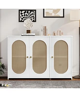 Kitchen Storage Cabinet Stylish and Functional Organizer for Kitchenware, Pantry, Supplies