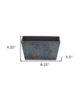 Weather-Resistant Rectangular Plastic Planter for Outdoor and Indoor Use