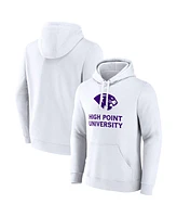 Fanatics Men's White High Point Panthers Primary Logo Pullover Hoodie