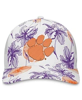 Top of the World Women's White Clemson Tigers Allure Adjustable Hat