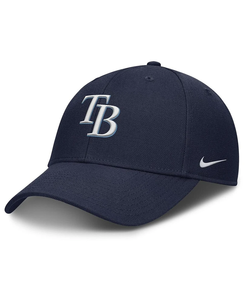 Nike Men's Navy Tampa Bay Rays Club Performance Adjustable Hat