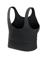 Nike Women's Black Duke Blue Devils Performance Long Line Sports Bra