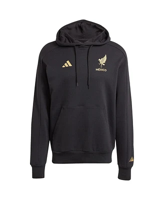 Adidas Men's Black Mexico National Team 2025 Third Jersey Dna Pullover Hoodie
