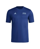Adidas Men's Navy Sporting Kansas City Local Wrap T-Shirt