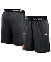 Nike Men's Black Baltimore Orioles Authentic Collection Performance Knit Shorts