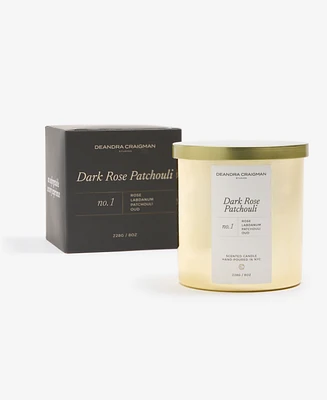 DeAndra Craigman Studios Dark Rose Patchouli Signature Candle, 8-Oz.