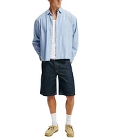 Cotton On Men's Baggy Denim Shorts