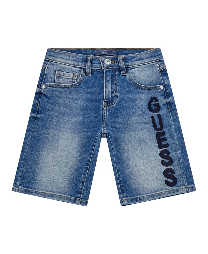 Guess Big Boys Stretch Denim Shorts