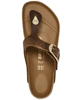 Birkenstock Women's Gizeh Big Buckle Oiled Leather Sandals from Finish Line