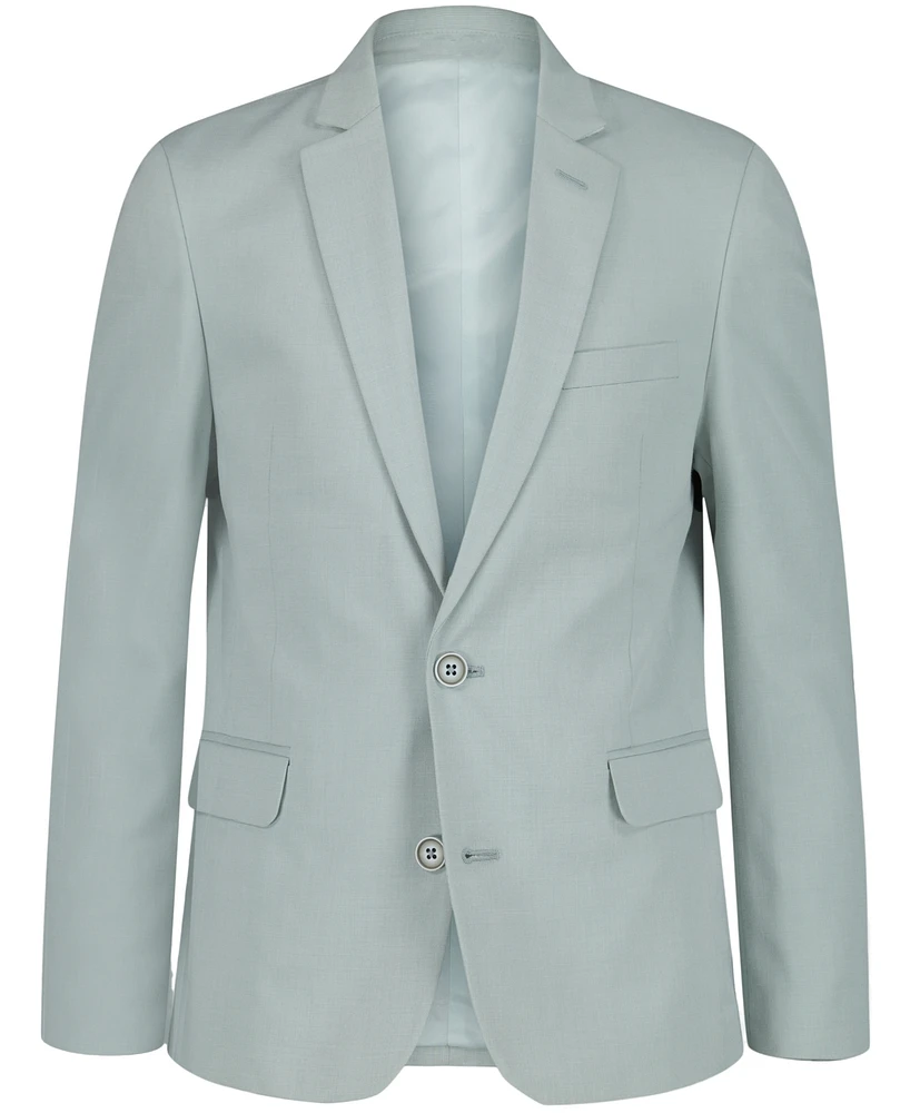 Calvin Klein Big Boys Stretch Tick Weave Jacket