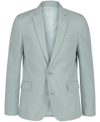 Calvin Klein Big Boys Stretch Tick Weave Jacket