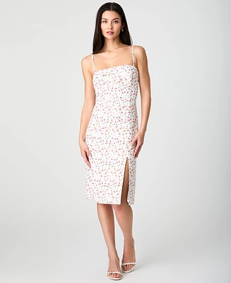 French Connection Women's Echo Crepe Strappy Midi Dress