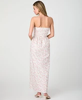 French Connection Women's Nomi Cotton Strapless Dress