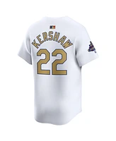 Nike Men's Clayton Kershaw White Los Angeles Dodgers 2025 Gold Collection Limited Jersey