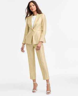 Anne Klein Womens One Button Jacket Pants