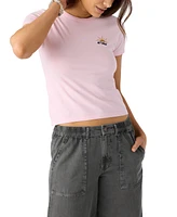 O'Neill Juniors' At Dusk Cotton Logo Skimmer T-Shirt