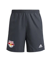 Adidas Men's Gray New York Red Bulls 2025 Travel Shorts