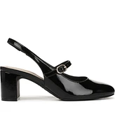 LifeStride Women's Trust Block Heel Mary Jane Slingback Pumps