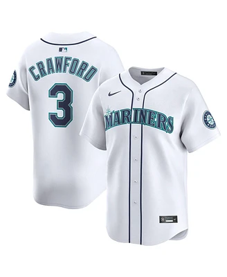 Nike Men's J. P. Crawford White Seattle Mariners Home Limited Player Jersey