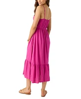 O'Neill Juniors' Pilar Woven Sleeveless Tiered Midi Dress